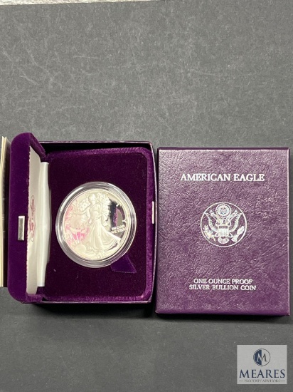 US Mint 1986 Proof Silver American Eagle