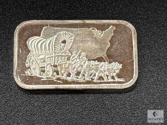 One Troy Ounce .999 Fine Silver Ingot
