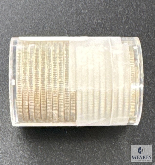 Roll of 20 1964-D 90% Silver Kennedy Half Dollars