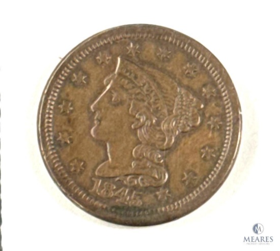 1845 US Large Cent