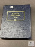 Kennedy Half Dollar Collector Book - 40 Total Coins