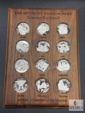 The Saturday Evening Post Norman Rockwell Official Commemorative Proofs - 12 2-Ounce Proof Rounds