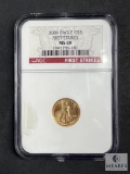 NGC Graded First Strikes 2006 1/10 Ounce $5 Gold Eagle - MS69