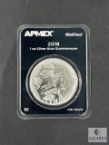 APMEX 2018 1-Ounce Silver Niue Stormtrooper - .999 Fine Silver