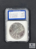IGS Graded - 1994 American Silver Eagle - Seattle Hoard - MS70