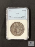 National Numismatic Certification - 1884-S Morgan Silver Dollar - AU55