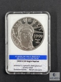 1997 Platinum Eagle REPLICA LAYERED in .9995 Platinum