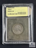 USCG Graded - 1920-S Buffalo Nickel - F/VF