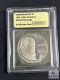 USCG Graded - 1993-S Bill of Rights Commemorative Dollar - PR70 DCAM