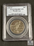 PCGS Graded - 1994-P World Cup Commemorative Half Dollar - PR69 DCAM