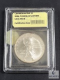 USCG Graded - 2006-P Franklin Scientist Commemorative Dollar - MS70
