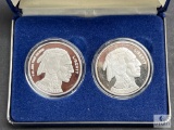 Buffalo Nickel Style Collector Coins - One Marked .999 Fine Silver