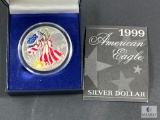 1999 Colorized American Eagle Silver Dollar