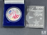 1999 Colorized American Eagle Silver Dollar