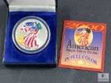 2000 Colorized American Eagle Silver Dollar