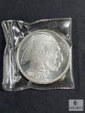 2013 Buffalo Nickel Style 1-Ounce .999 Fine Silver Round