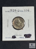 1937-D Mercury Dime