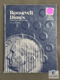 Complete Roosevelt Dime Collector Book - 1946-1964