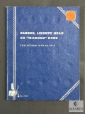 Incomplete Barber Dime Book with 18 Silver Dimes