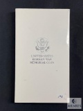 1991 US Mint Korean War Memorial Coin Proof Silver Dollar