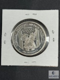 American Precious Metals Exchange 1-Troy Ounce .999 Fine Silver Round