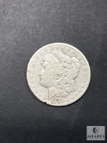1892-CC Carson City Morgan Silver Dollar - Rim Ding - Cleaned