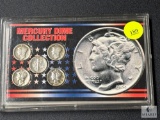 Mercury Dime Collection - Five Coins