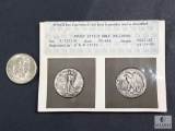 ANACS Authenticated 1945-D Walking Liberty Half Dollar MS63/65