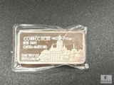 Connecticut One Troy Ounce .999 Fine Silver Ingot