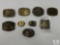Collection of NRA Whittington Center and Shooting-Themed Belt Buckles