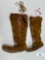 Museum Replica Beaded Suede Moccasin Boots