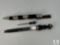 Elegant Scottish Dirk with Decorative Silver Mounts and Colored Stone Pommel
