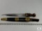 Dirk with Wooden Handle and Embossed Brass Sheath