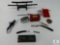 Vintage Collectibles & Military-Inspired Lot with Razors, Mini Swords, and Memorabilia