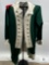 Revolutionary War-Inspired Green & Cream Set with Beige Breeches