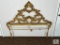 Ornate Gold Gilt Headboard - Baroque Style - Located at 17 Runnymede Way, Greenville, SC