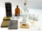 Vintage Jack Daniel's Memorabilia Lot with Circa 1940s Amber Bottle