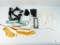 Military Ceremonial Accessories Lot - Braids, Gloves, and More