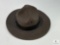 The Lawman Genuine Milan Straw Hat - Classic Western Style