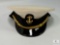 Vintage Bancroft Pak-Cap Naval Officer's Dress Hat - Size 7 1/8