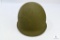 Vintage Military Helmet - Olive Drab