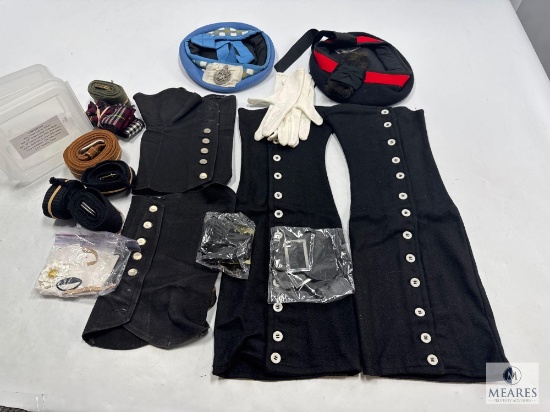 Complete Scottish Highland Dress Accessories Set - Authentic Made in Scotland
