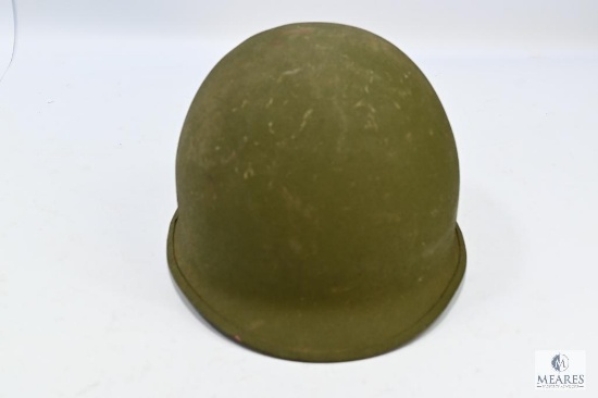 Vintage Military Helmet - Olive Drab