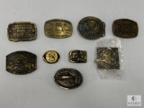 Collection of NRA Whittington Center and Shooting-Themed Belt Buckles