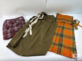 Scottish Kilts and Tartan Fabrics