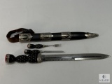 Dirk and Companion Set with Ornate Detailing