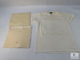 Vintage White Fencing Jacket with Accessories - Size Large (42-44)
