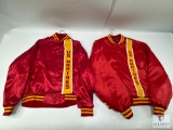 Pair of Vintage US Marines Satin Jackets - Size XL and M