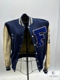 Vintage 1984 Farragut Varsity Letterman Jacket - Junior Indoor Championships