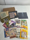 Extensive Collection of Stamps, Commemorative Sets, and Philatelic Memorabilia